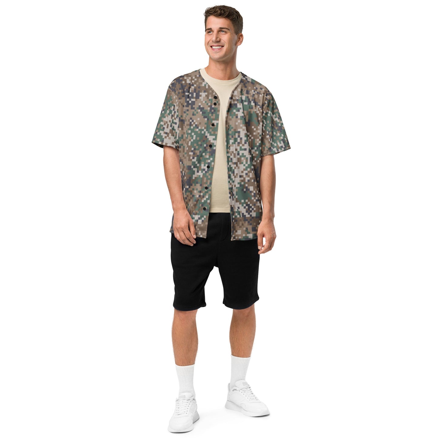 Latvian LATPAT CAMO Unisex Baseball Jersey