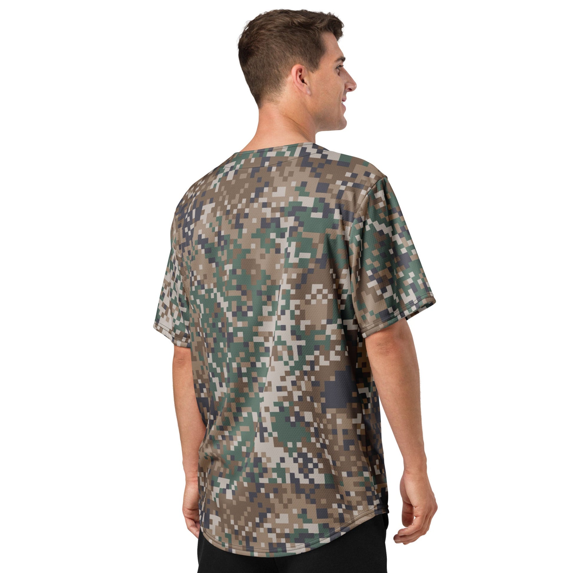 Latvian LATPAT CAMO Unisex Baseball Jersey