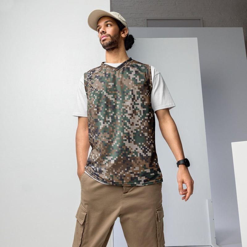 Digital Baltic Transitional CAMO Unisex Basketball Jersey - 2XS
