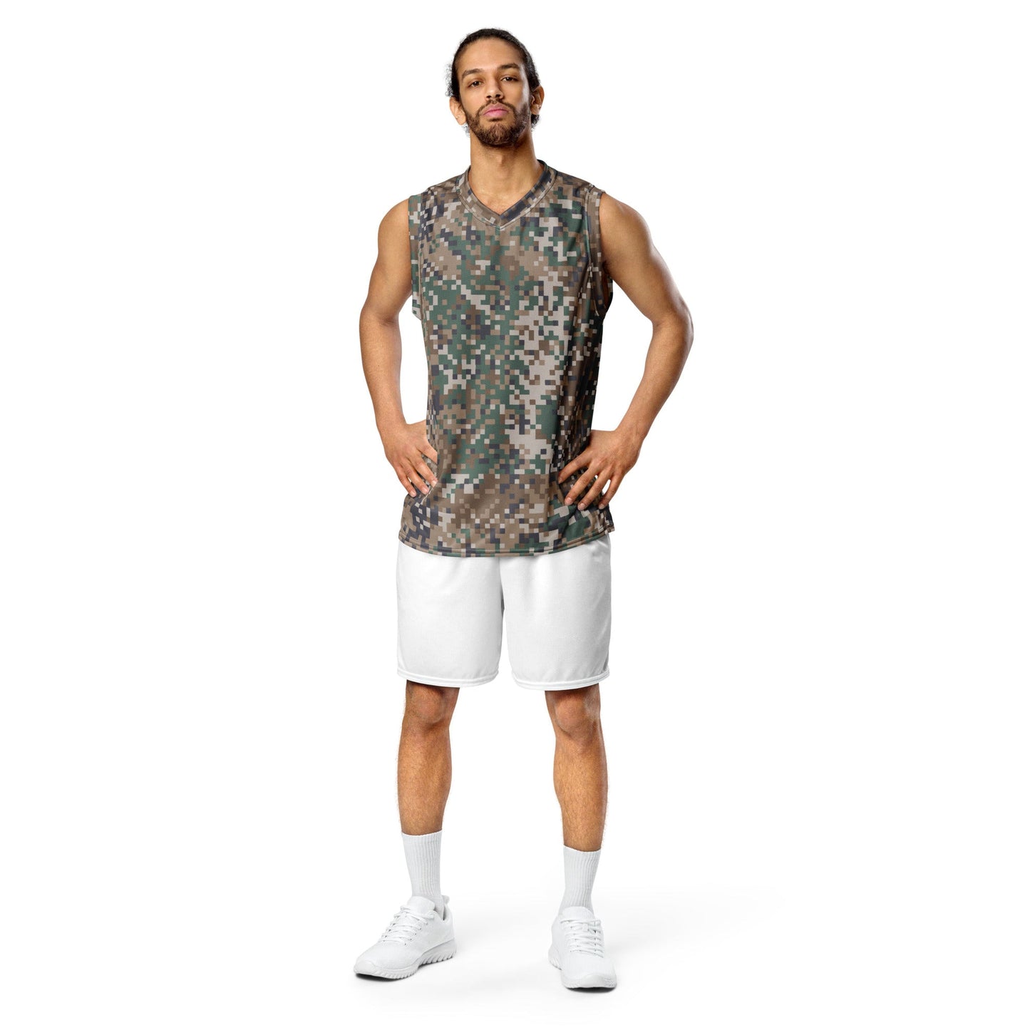 Latvian LATPAT CAMO Unisex Basketball Jersey
