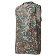 Digital Baltic Transitional CAMO Unisex Basketball Jersey