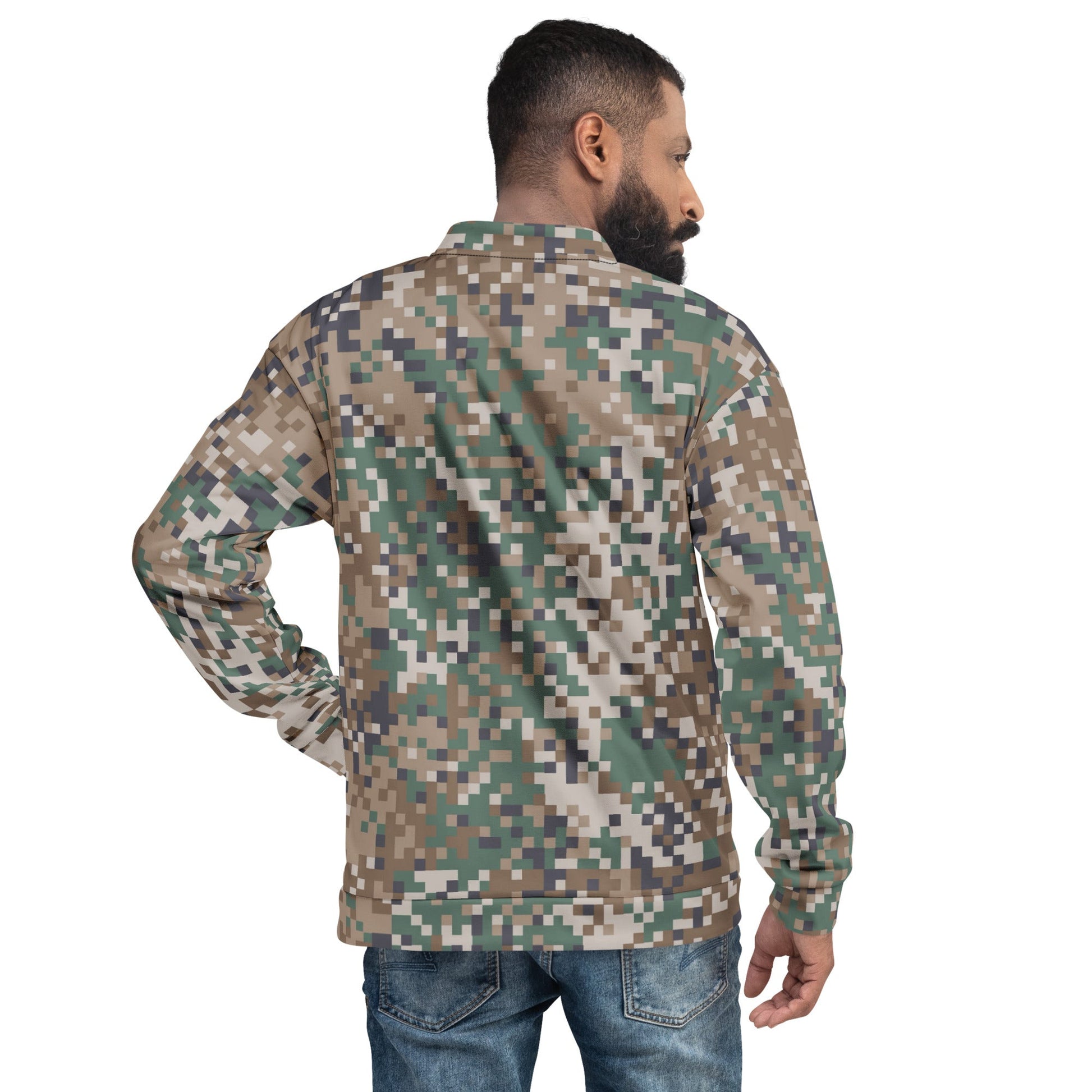 Latvian LATPAT CAMO Unisex Bomber Jacket