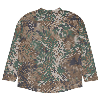 Latvian LATPAT CAMO Unisex Hockey Fan Jersey