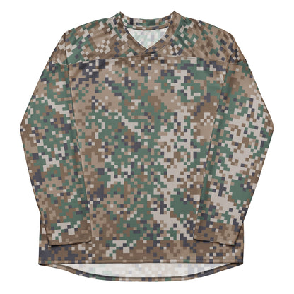 Latvian LATPAT CAMO Unisex Hockey Fan Jersey