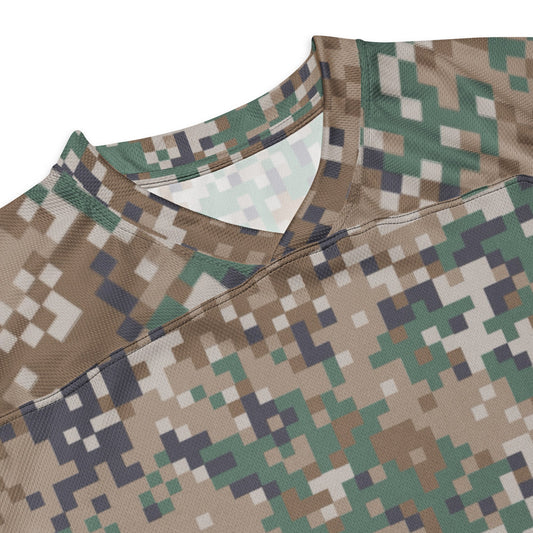 Latvian LATPAT CAMO Unisex Hockey Fan Jersey
