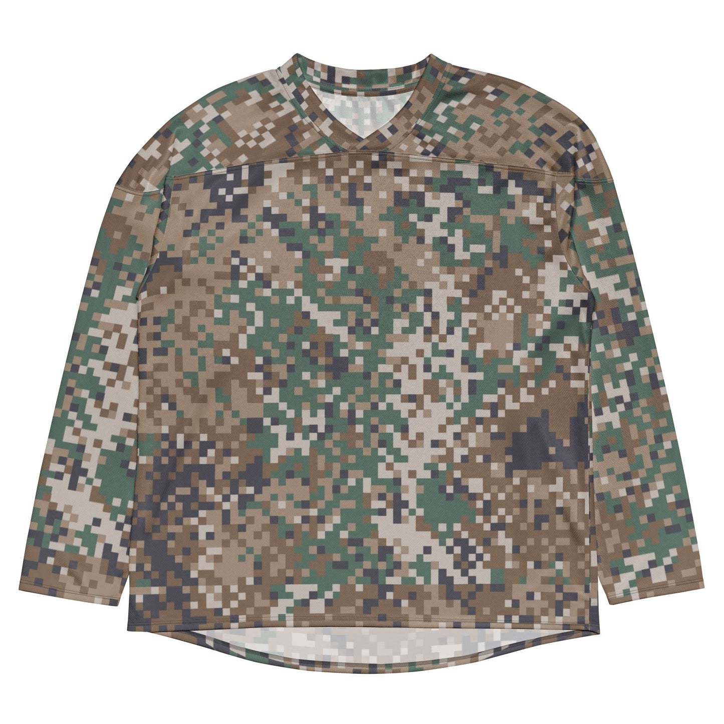 Latvian LATPAT CAMO Unisex Hockey Fan Jersey