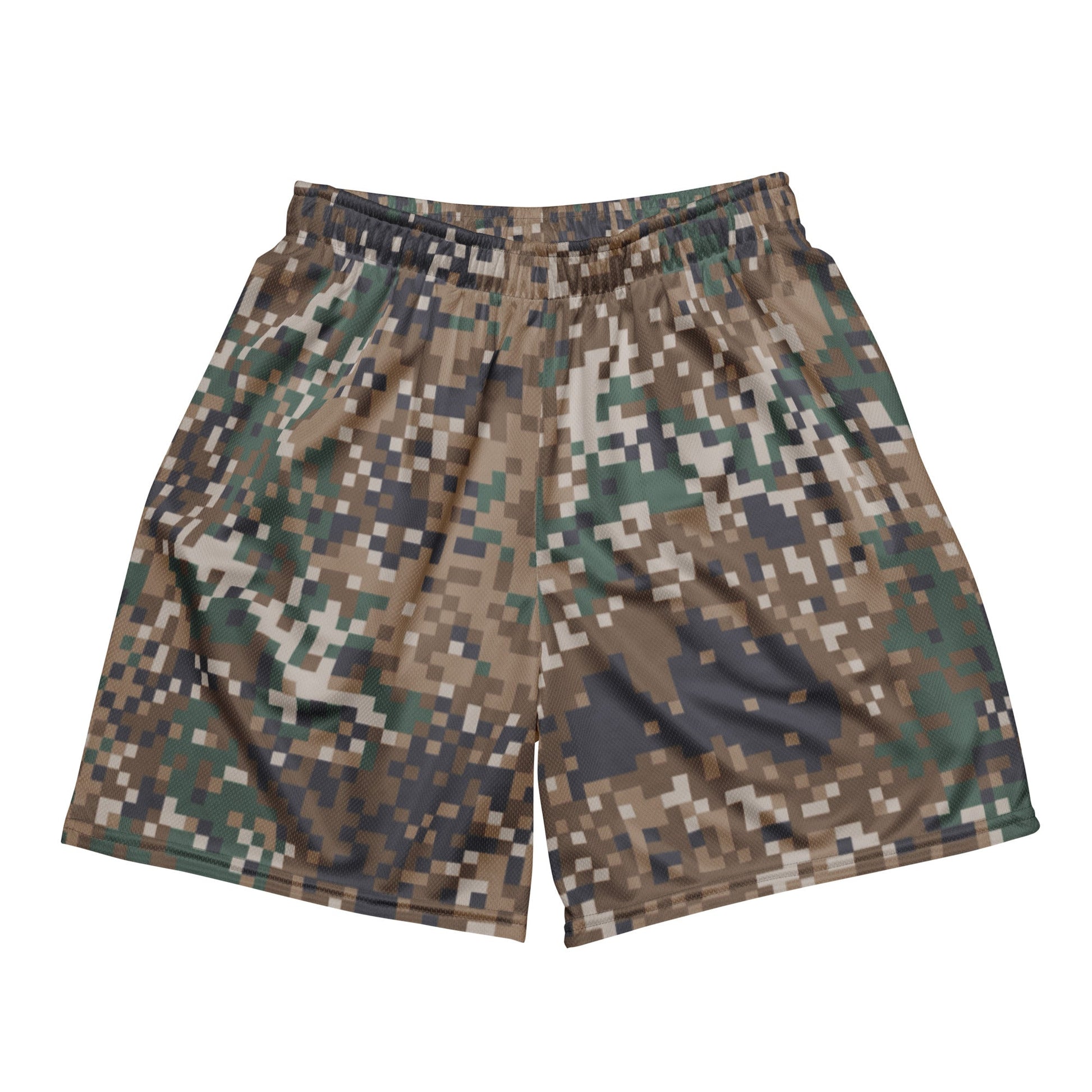 Latvian LATPAT CAMO Unisex Mesh Shorts - 2XS