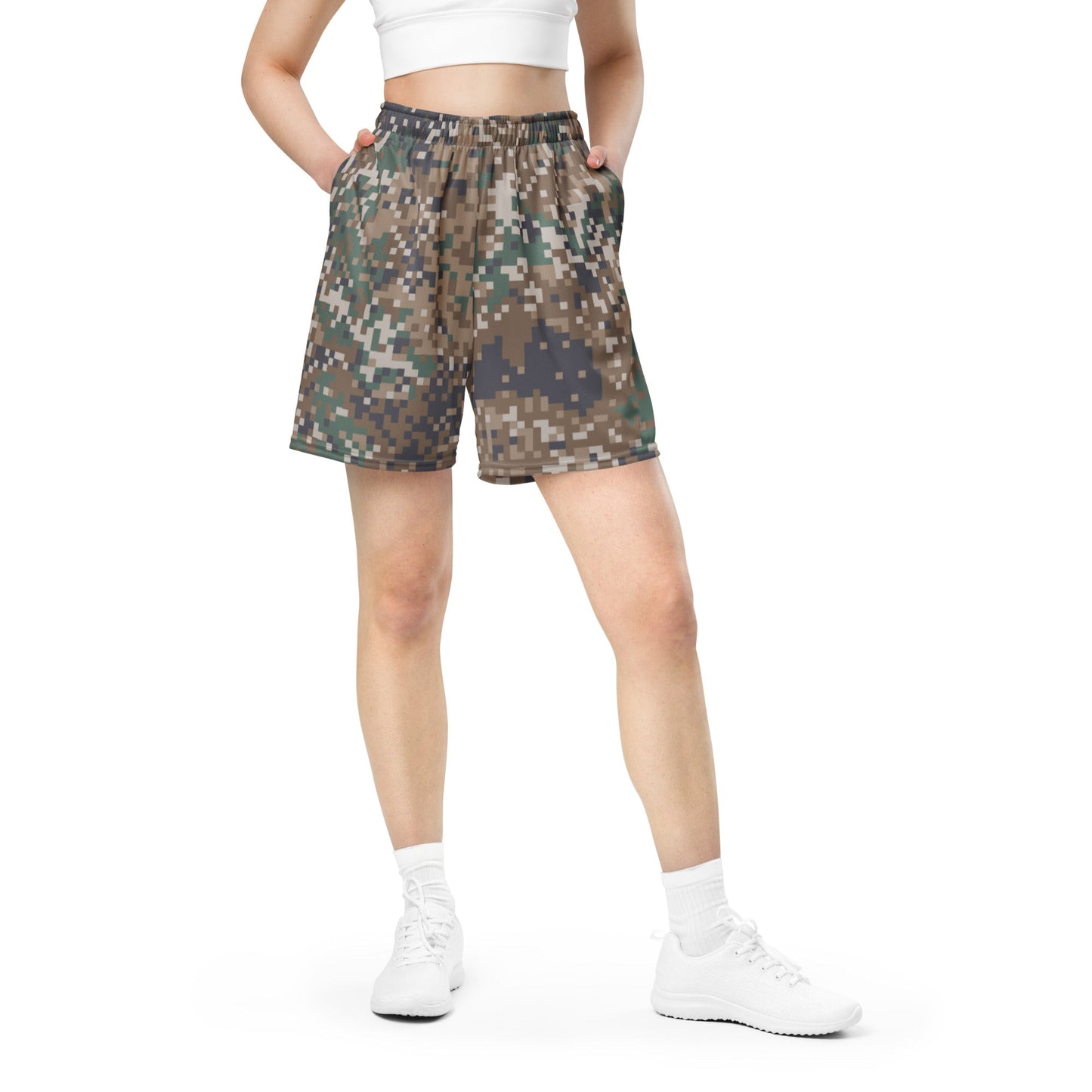 Latvian LATPAT CAMO Unisex Mesh Shorts