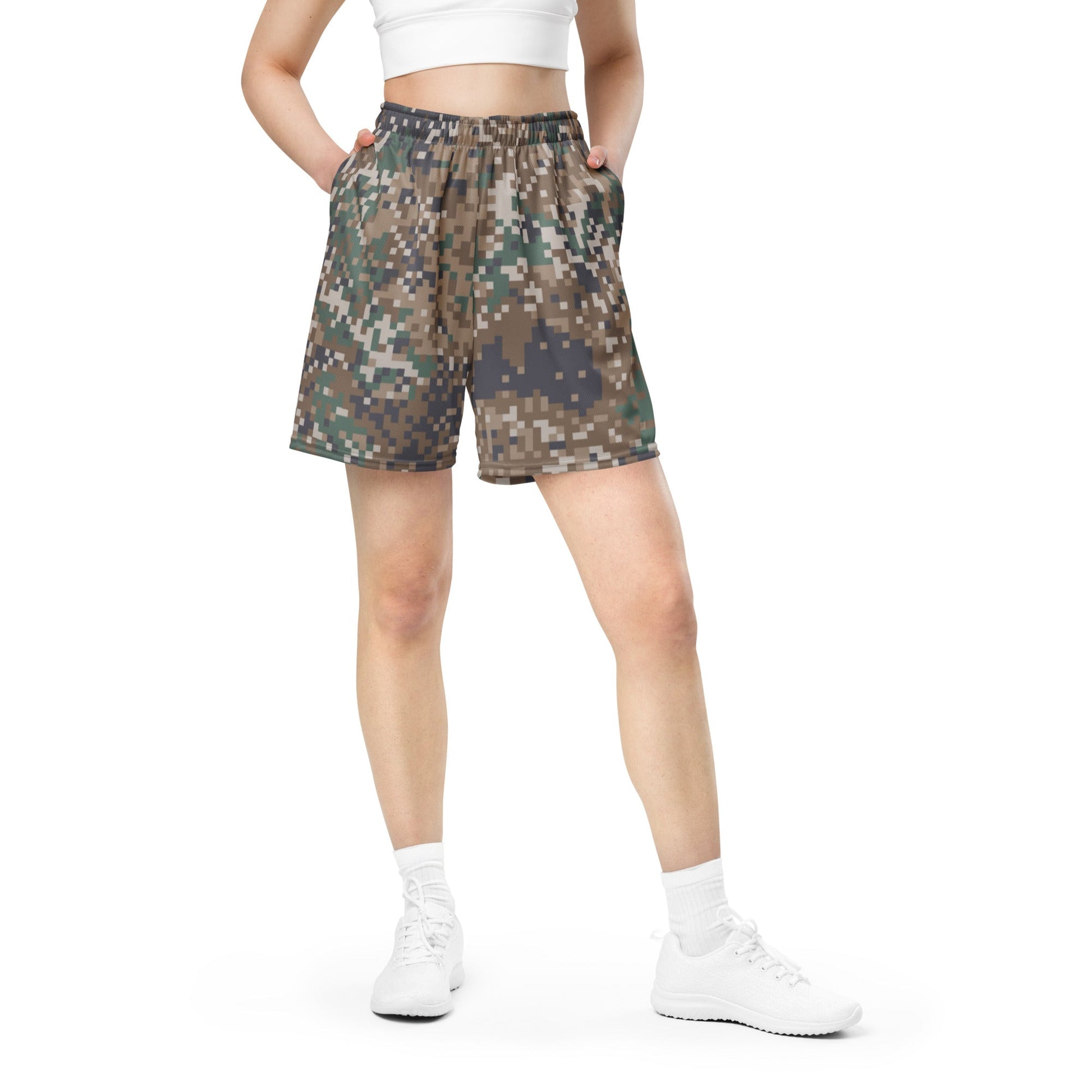 Latvian LATPAT CAMO Unisex Mesh Shorts