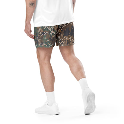 Latvian LATPAT CAMO Unisex Mesh Shorts
