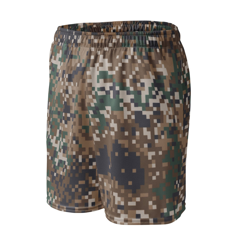 Digital Baltic Transitional CAMO Unisex Mesh Shorts