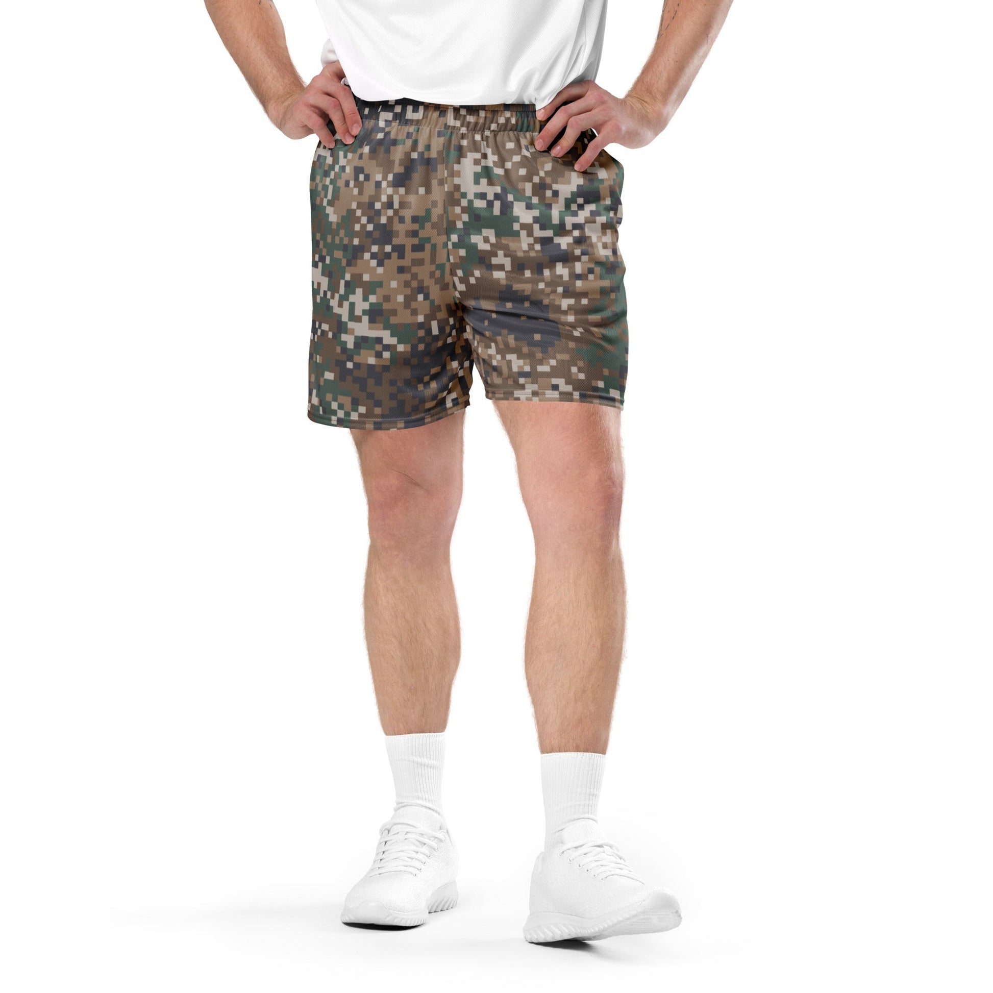 Latvian LATPAT CAMO Unisex Mesh Shorts