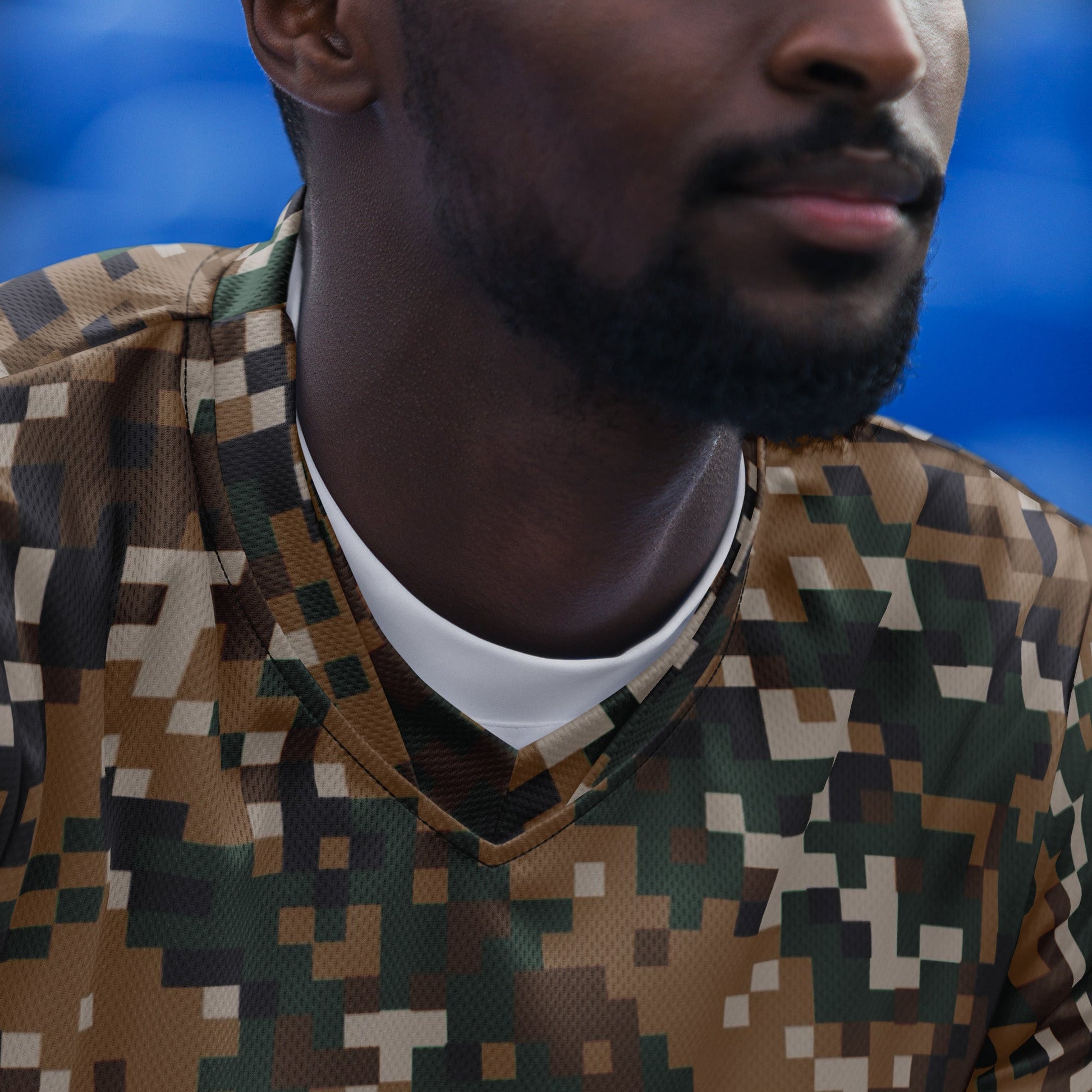 Latvian LATPAT CAMO Unisex Sports Jersey