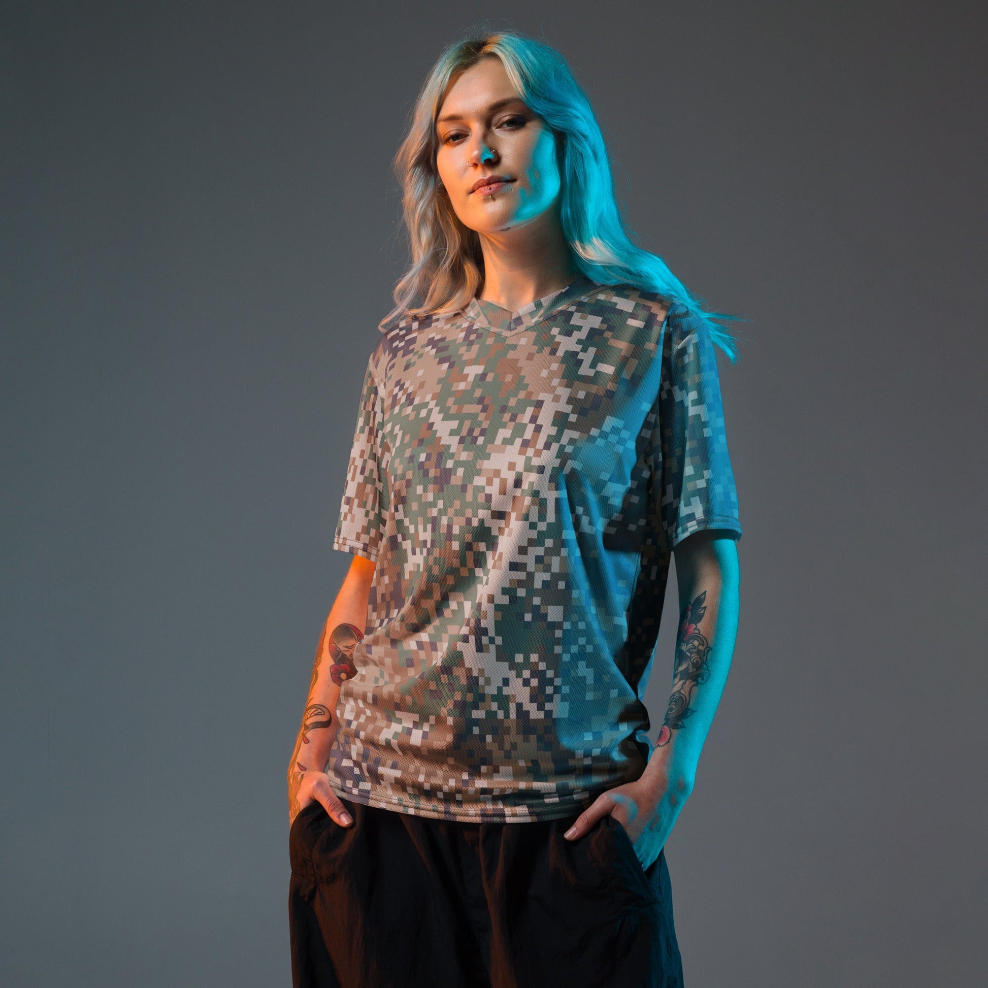 Latvian LATPAT CAMO Unisex Sports Jersey