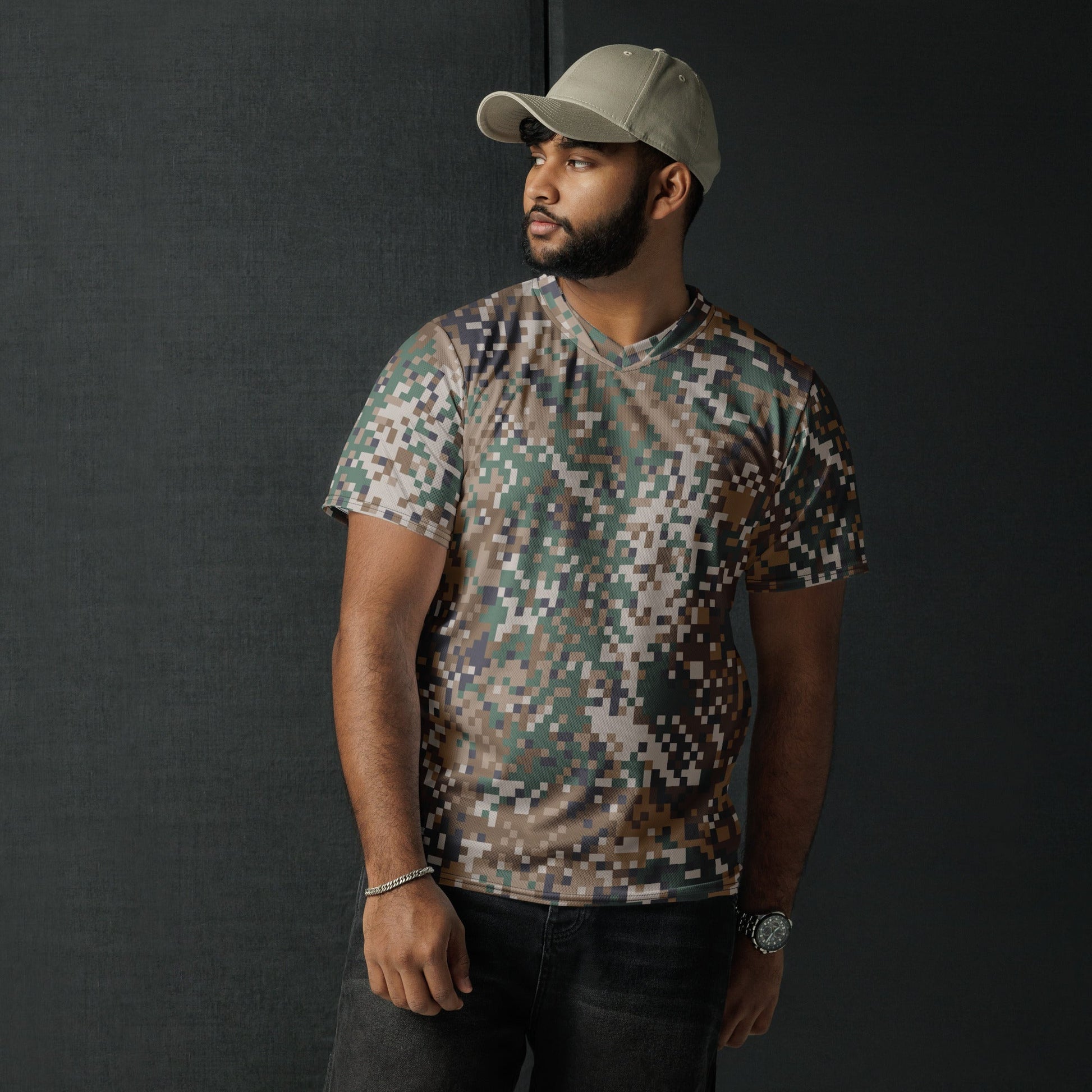 Latvian LATPAT CAMO Unisex Sports Jersey