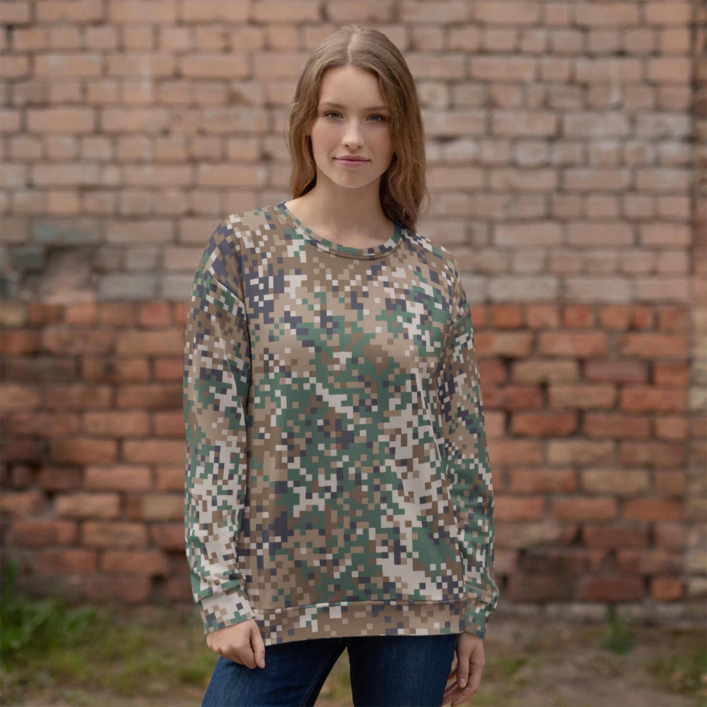 Latvian LATPAT CAMO Unisex Sweatshirt