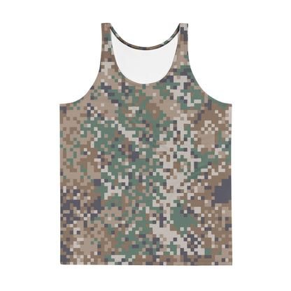 Latvian LATPAT CAMO Unisex Tank Top