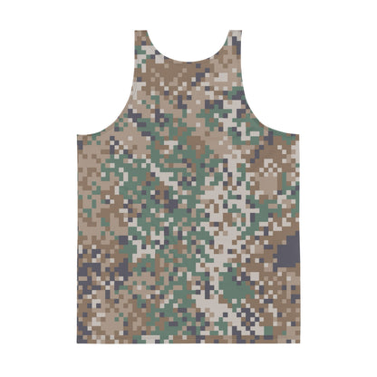 Latvian LATPAT CAMO Unisex Tank Top