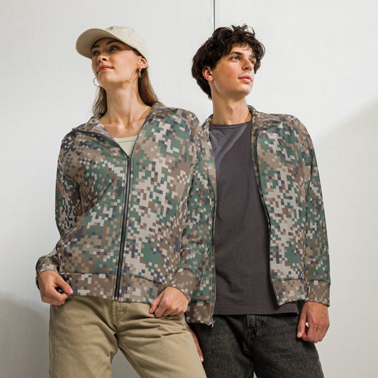 Latvian LATPAT CAMO Unisex Track Jacket - 2XS