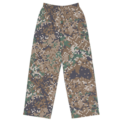 Digital Baltic Transitional CAMO Unisex Wide-Leg Leisure Pants - 2XS - Pant