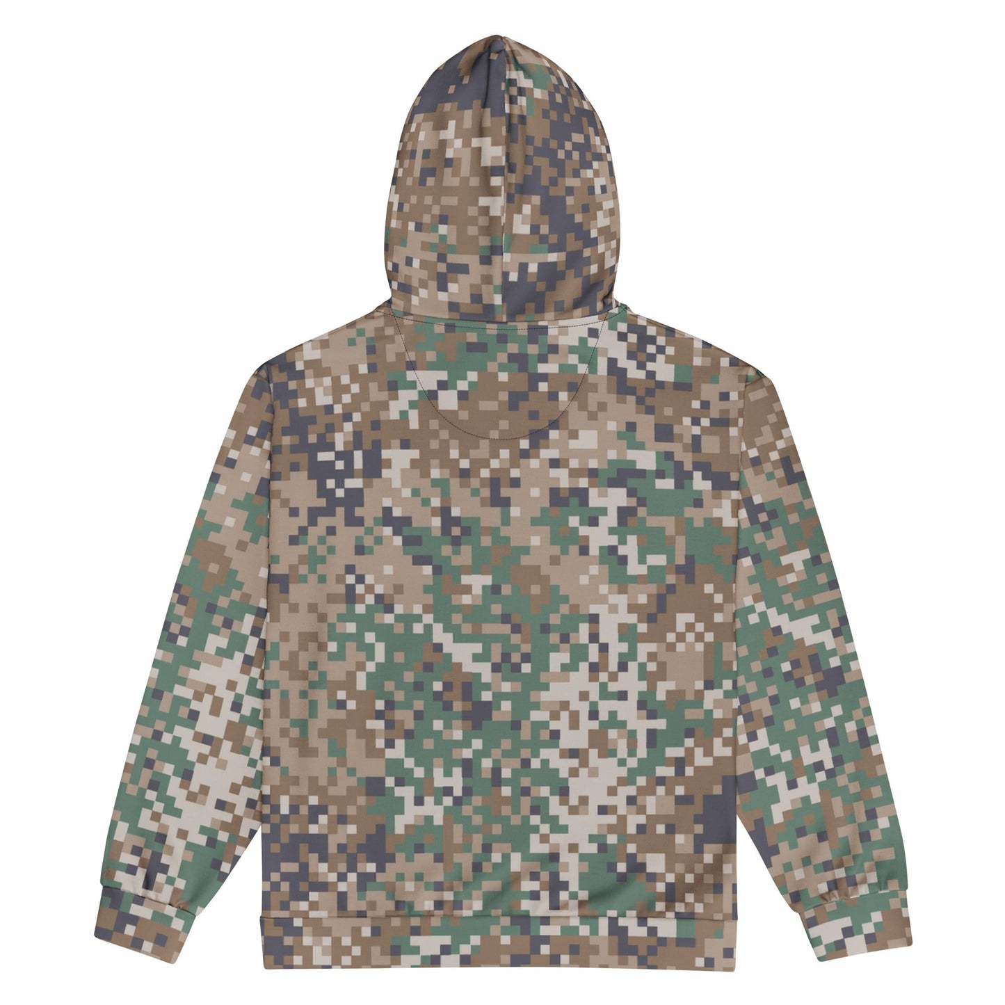 Latvian LATPAT CAMO Unisex Zip Hoodie