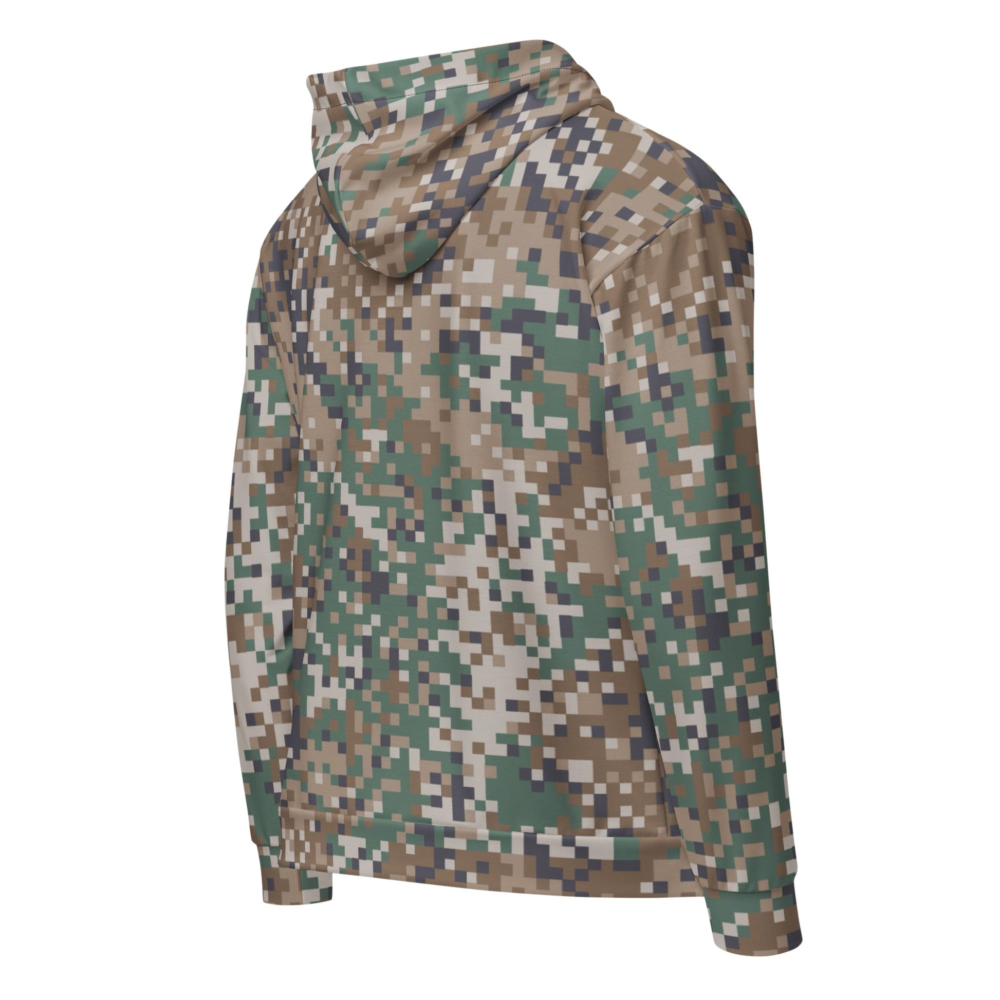 Latvian LATPAT CAMO Unisex Zip Hoodie