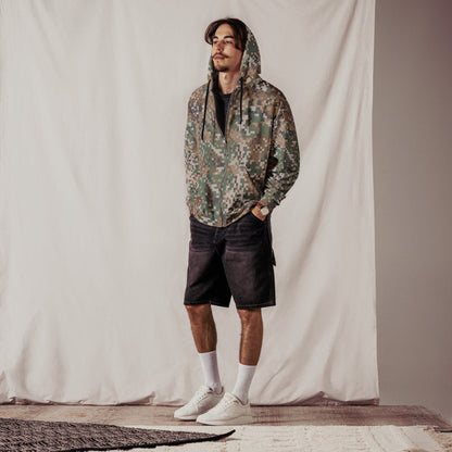 Latvian LATPAT CAMO Unisex Zip Hoodie