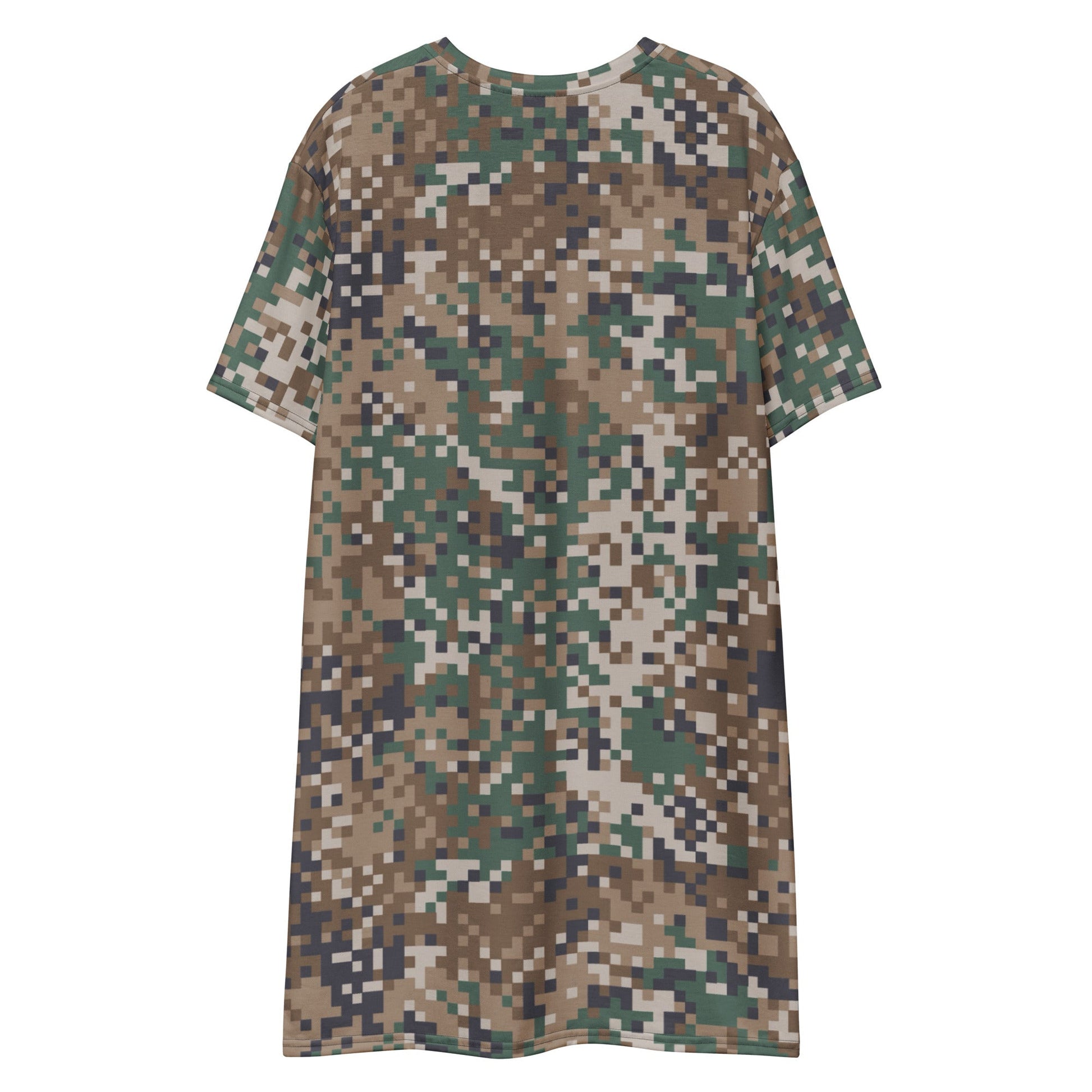 Latvian LATPAT CAMO Womens T-Shirt Dress