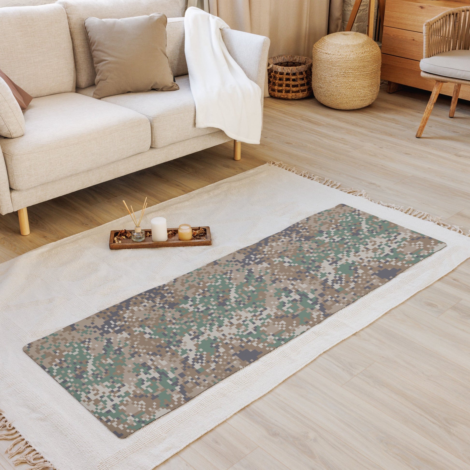 Latvian LATPAT CAMO Yoga Mat
