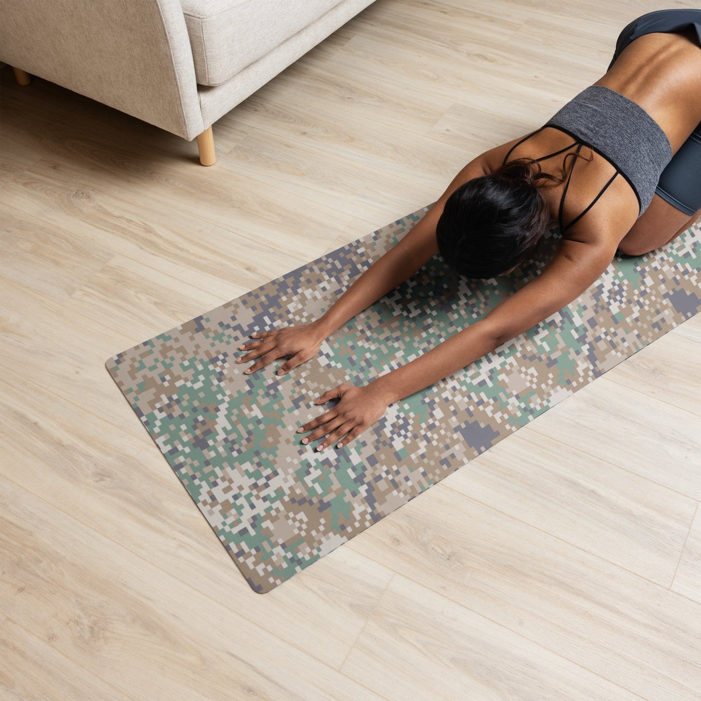 Latvian LATPAT CAMO Yoga Mat