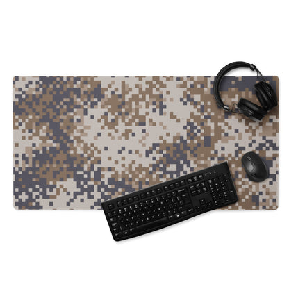 Latvian M07 LATPAT Desert CAMO Gaming mouse pad - 36″×18″ - Mouse Pad