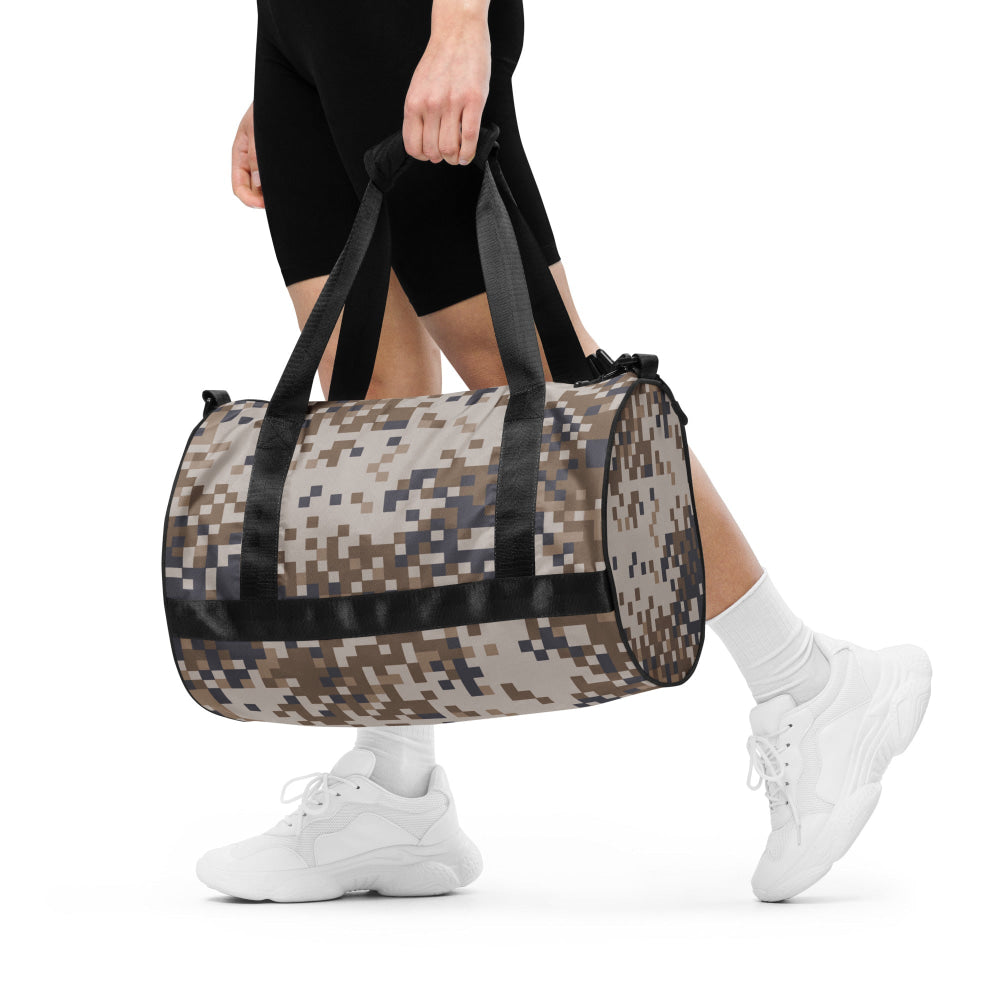 Latvian M07 LATPAT Desert CAMO gym bag - Gym Bag