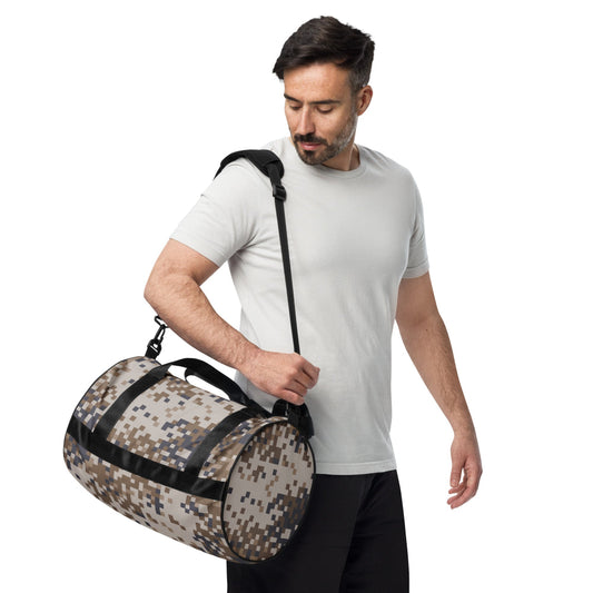 Latvian M07 LATPAT Desert CAMO gym bag - Gym Bag