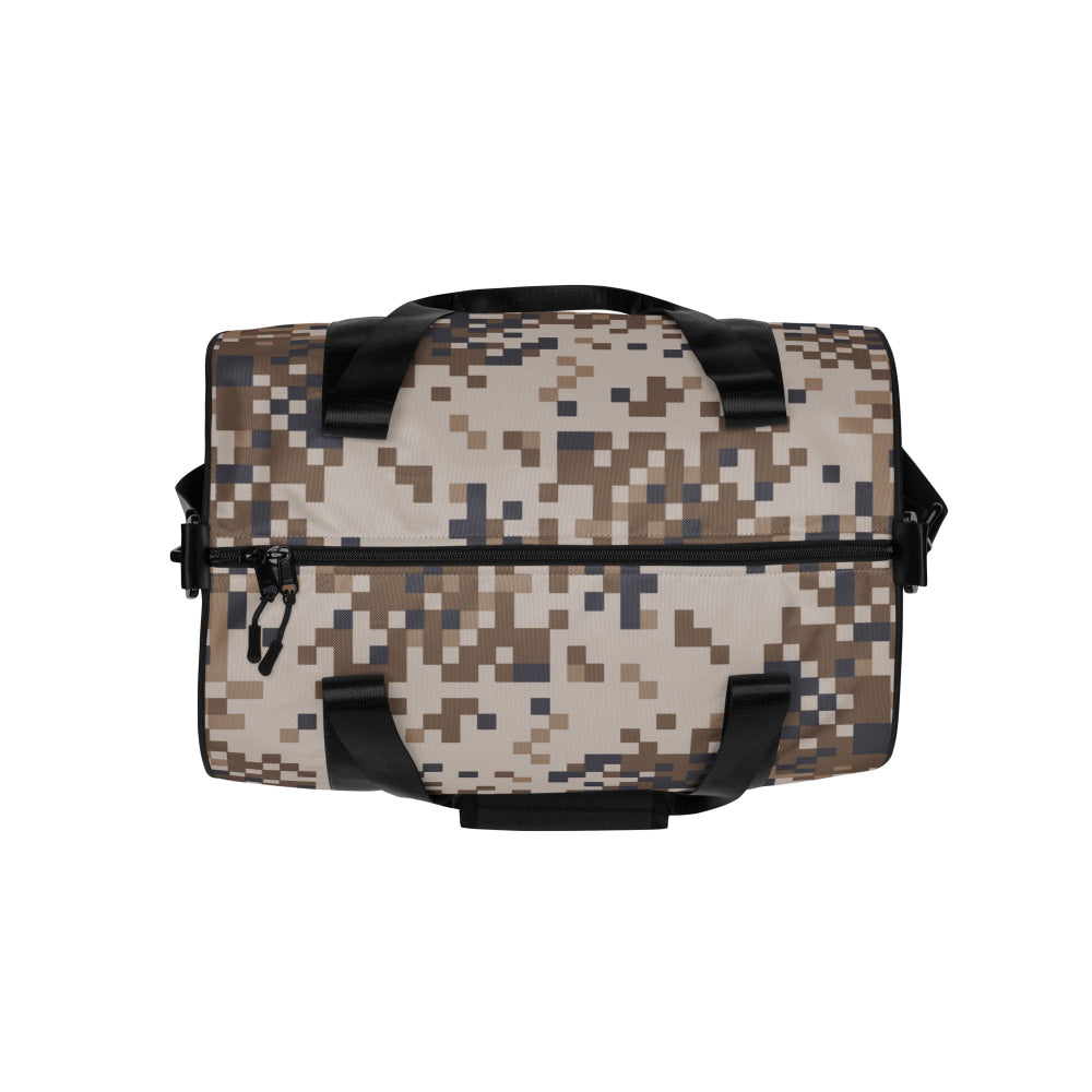 Latvian M07 LATPAT Desert CAMO gym bag - Gym Bag