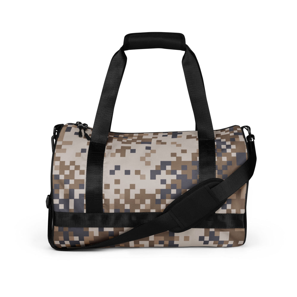 Latvian M07 LATPAT Desert CAMO gym bag - Gym Bag