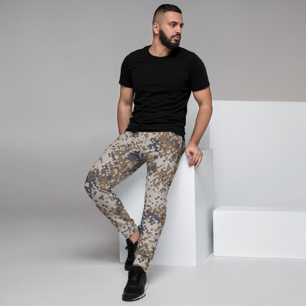 Latvian M07 LATPAT Desert CAMO Men’s Joggers - Mens