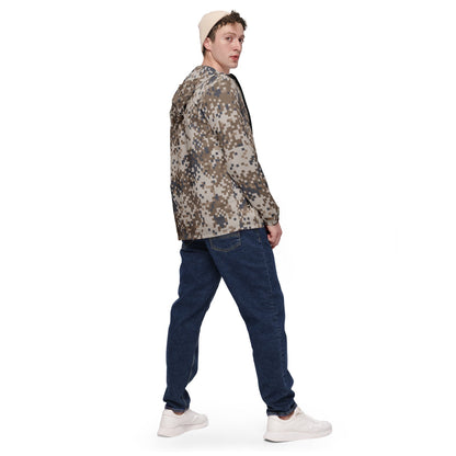 Latvian M07 LATPAT Desert CAMO Men’s windbreaker - Mens Windbreaker