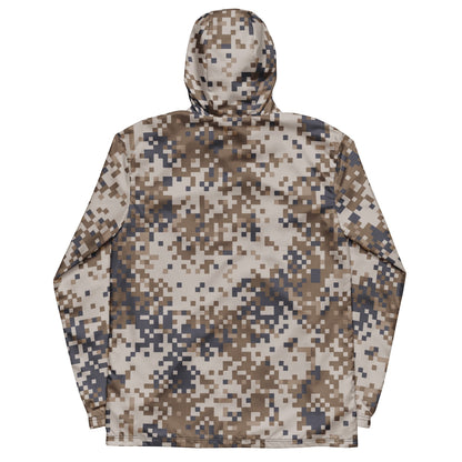 Latvian M07 LATPAT Desert CAMO Men’s windbreaker - Mens Windbreaker