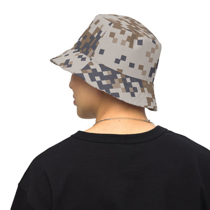 Latvian M07 LATPAT Desert CAMO Reversible bucket hat - Bucket Hat