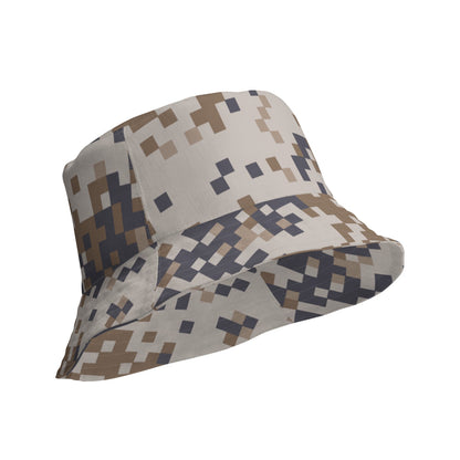 Latvian M07 LATPAT Desert CAMO Reversible bucket hat - Bucket Hat