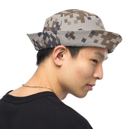 Latvian M07 LATPAT Desert CAMO Reversible bucket hat - Bucket Hat