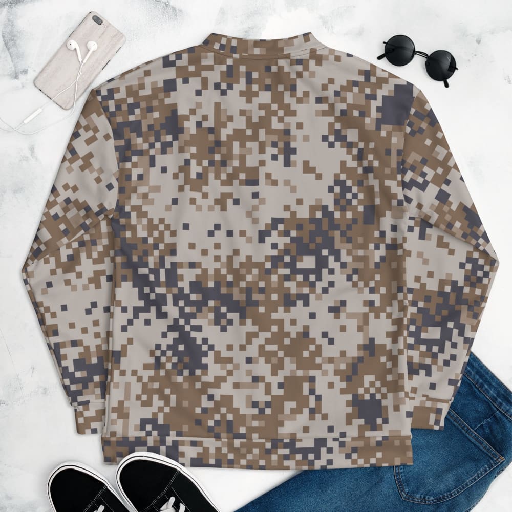 CAMO HQ - Latvian M07 LATPAT Desert CAMO Unisex Bomber Jacket