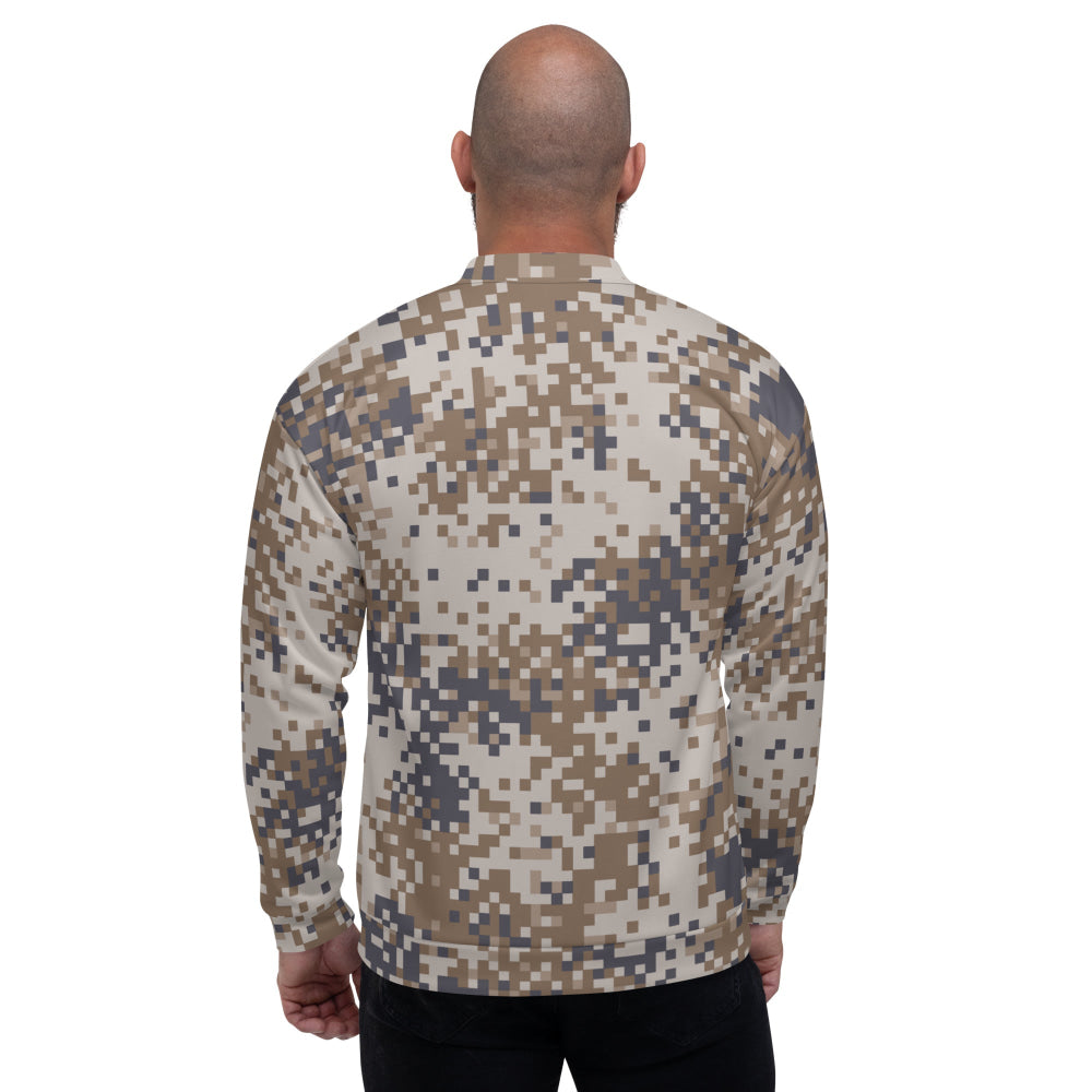 Latvian M07 LATPAT Desert CAMO Unisex Bomber Jacket