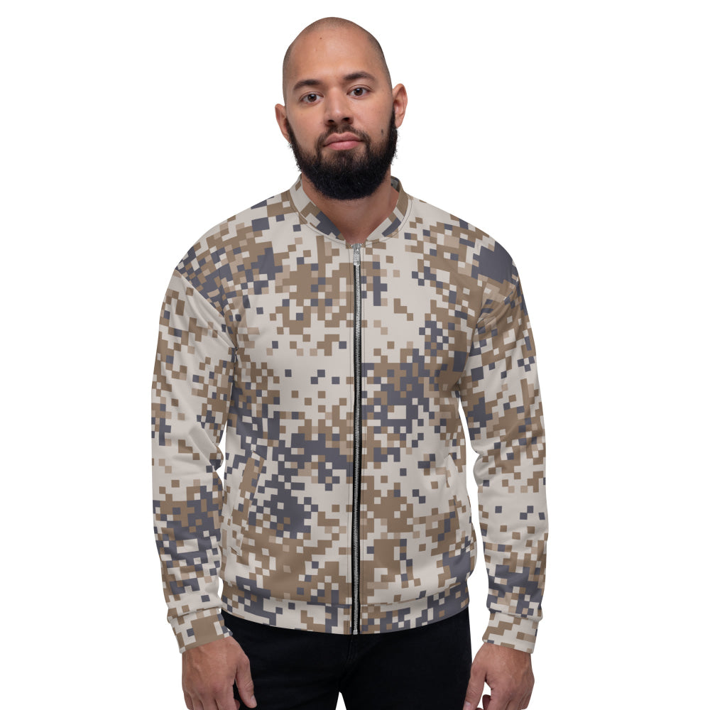 Latvian M07 LATPAT Desert CAMO Unisex Bomber Jacket