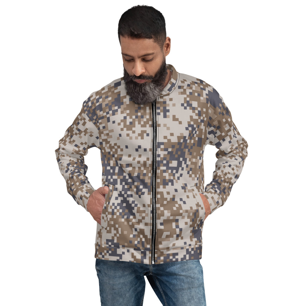 Latvian M07 LATPAT Desert CAMO Unisex Bomber Jacket