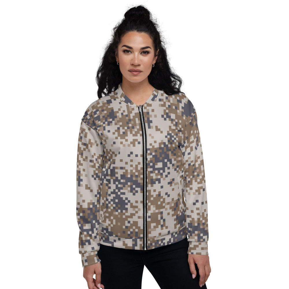 Latvian M07 LATPAT Desert CAMO Unisex Bomber Jacket