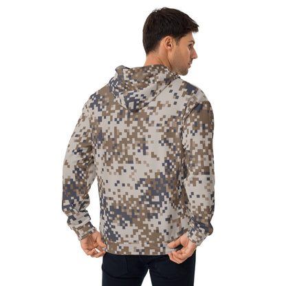 Latvian M07 LATPAT Desert CAMO Unisex Hoodie