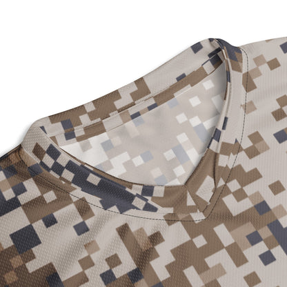 Latvian M07 LATPAT Desert CAMO unisex sports jersey - Unisex Sports Jersey