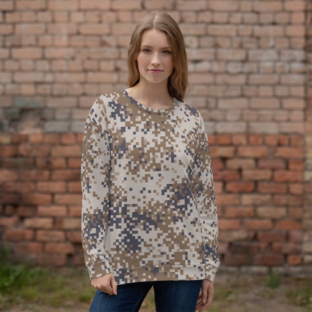 Latvian M07 LATPAT Desert CAMO Unisex Sweatshirt