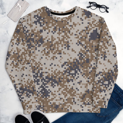 Latvian M07 LATPAT Desert CAMO Unisex Sweatshirt